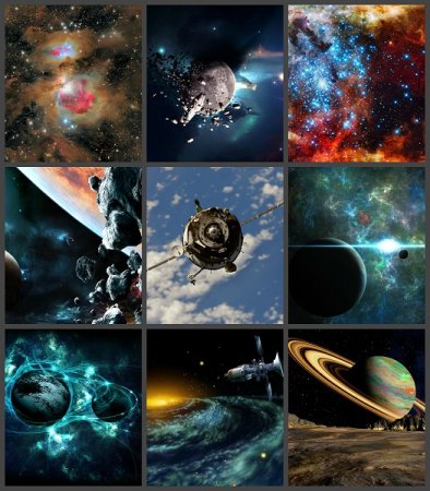 Постер к Обои для рабочего стола. Космос. Часть-1